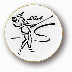 LGA LADY GOLFER BALL MARKER